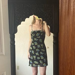 Betsey Johnson blueberries minidress medium